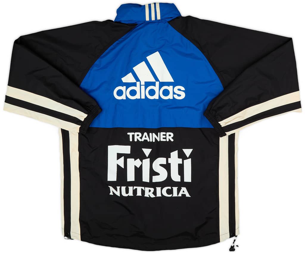 1998-99 Club Brugge adidas Hooded Track Jacket - 6/10 - (M/L)