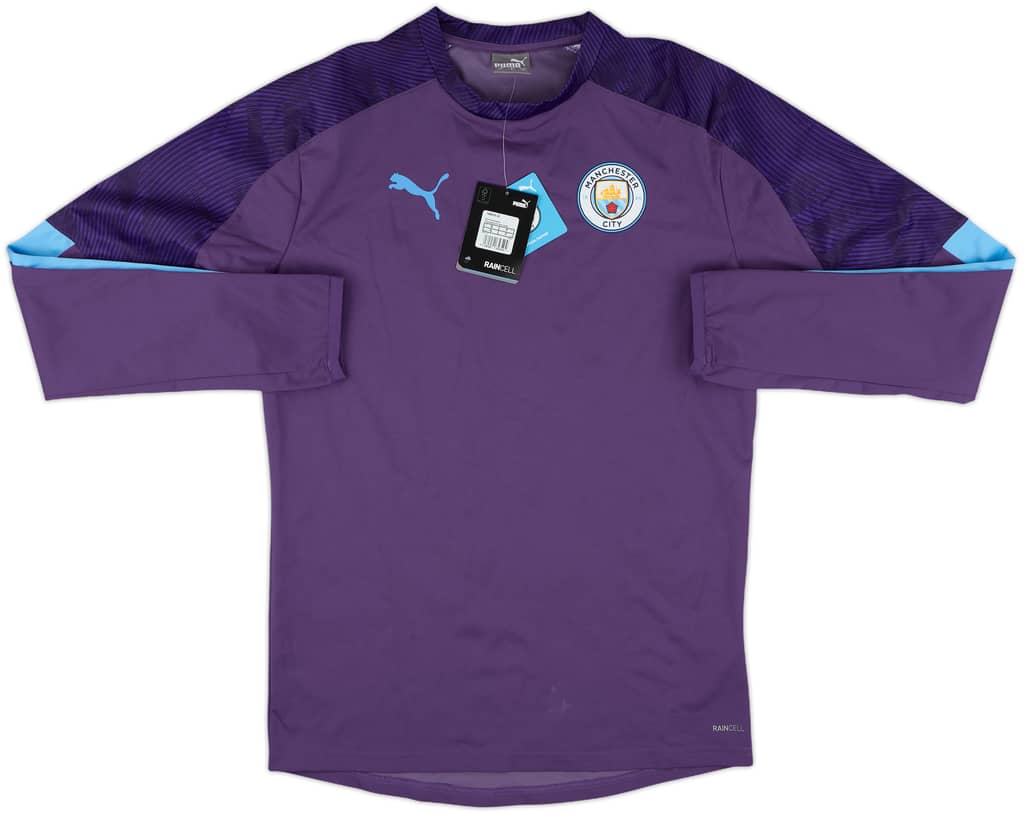 2019-20 Manchester City Women's Puma Windbreaker Training Top (S)