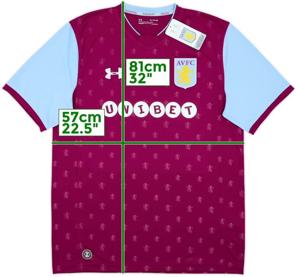 2017-18 Aston Villa Home Shirt (XL)