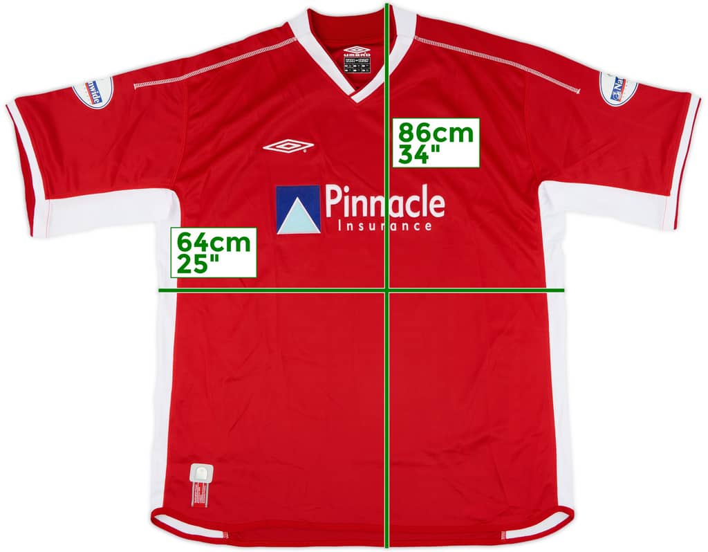 2002-03 Nottingham Forest Home Shirt (XXL)