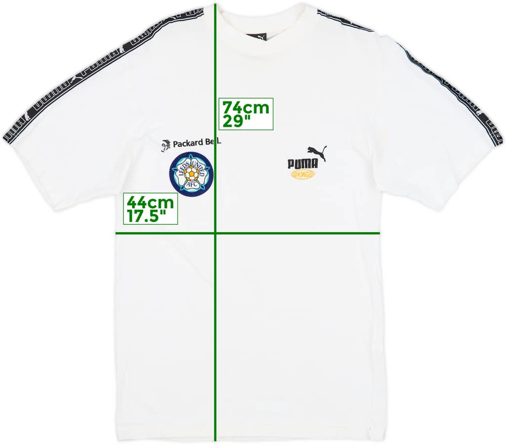 1996-97 Leeds Puma Training Shirt - 8/10 - (S)