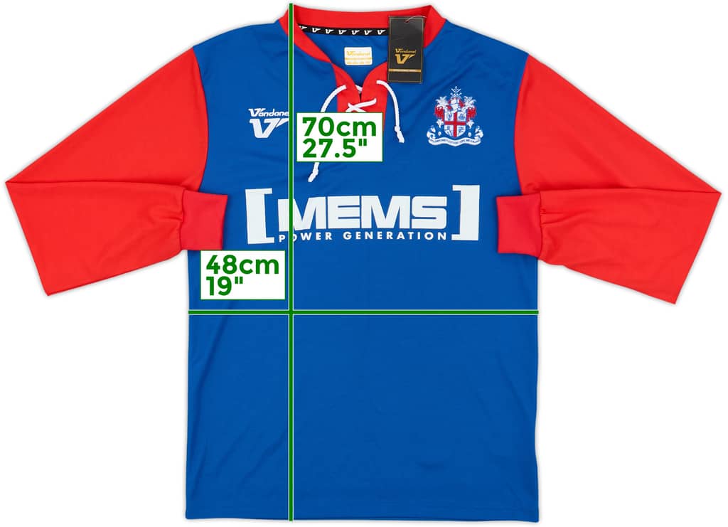 2012-13 Gillingham 100 Year Anniversary Away L/S Shirt (S)