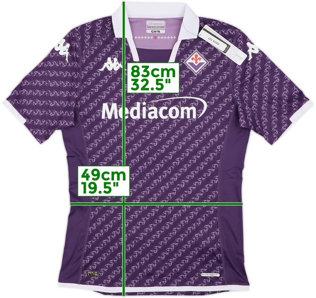 2023-24 Fiorentina Authentic Home Shirt (XL)