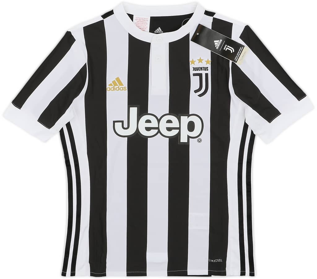 2017-18 Juventus Home Shirt (M.Boys)
