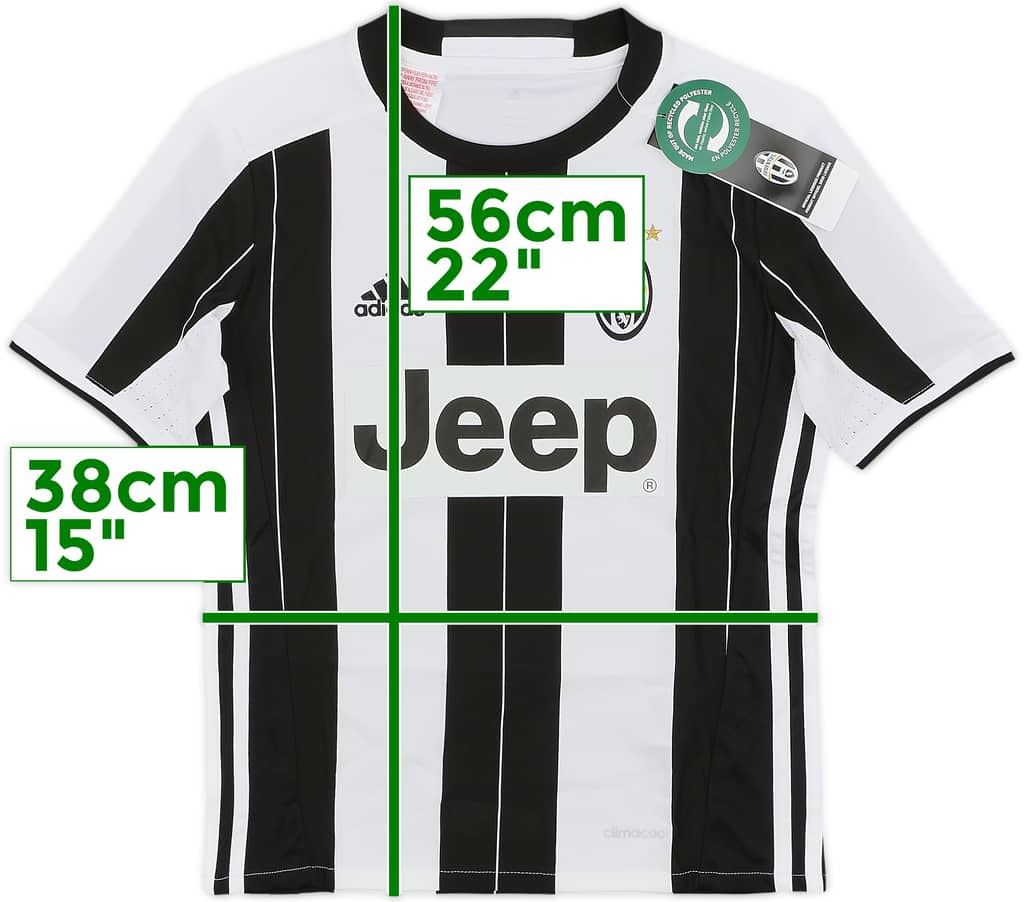 2016-17 Juventus Home Shirt (S.Boys)