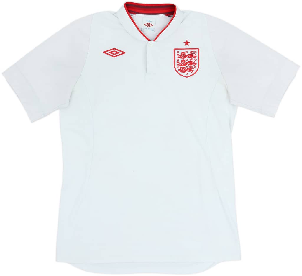 2012-13 England Home Shirt - 5/10 - (M)