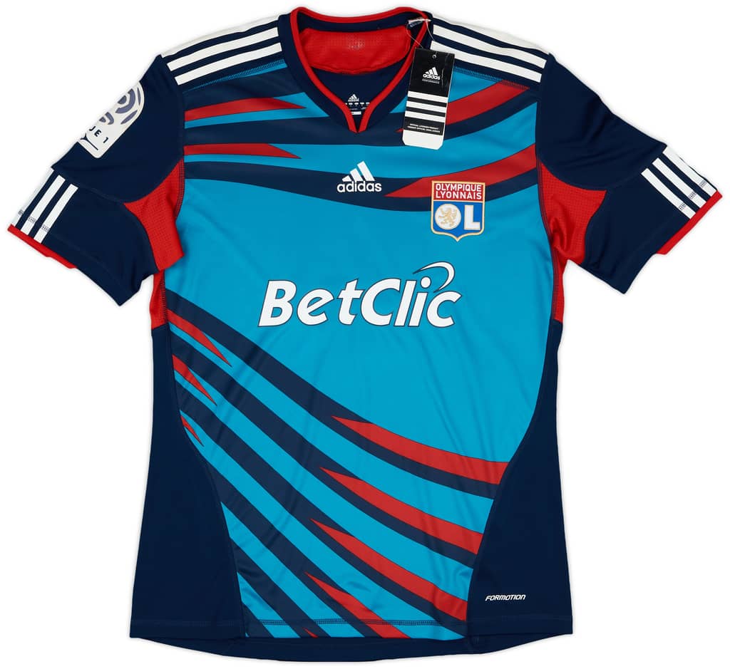 2010-11 Lyon Player Issue Third Shirt Lisandro #9 (L)