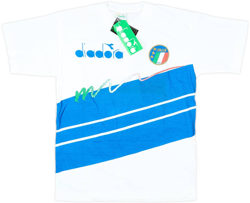 1990-92 Italy Diadora Leisure Tee (S)