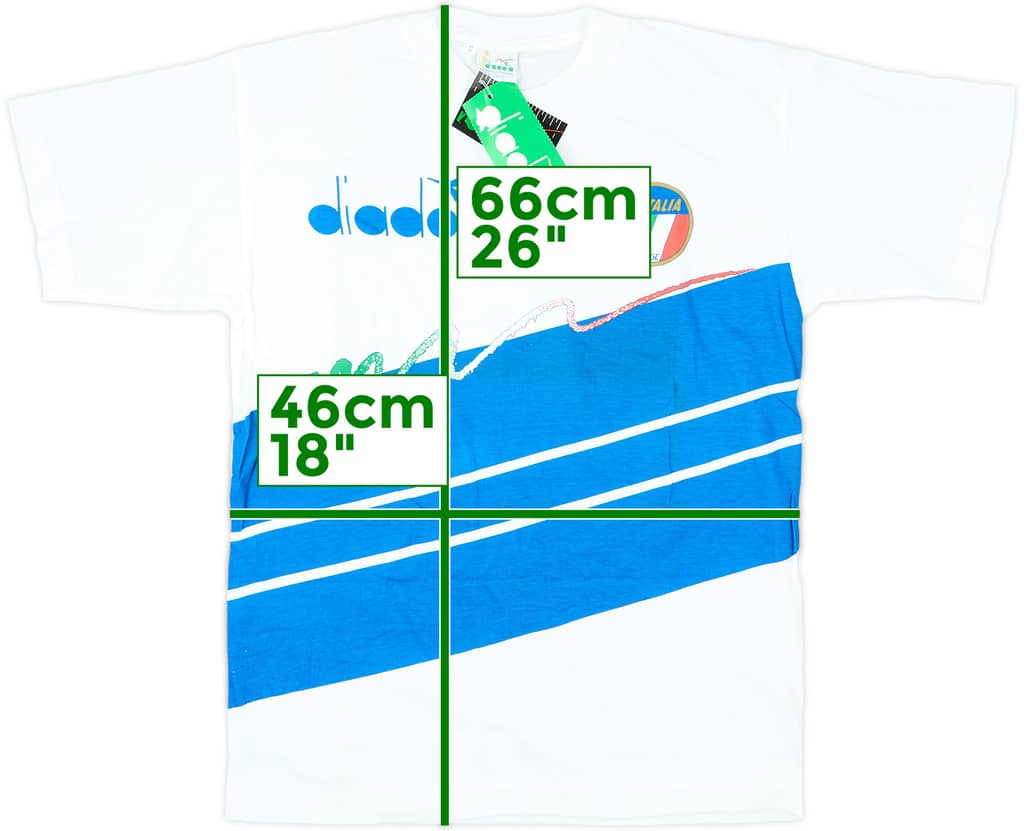 1990-92 Italy Diadora Leisure Tee (S)