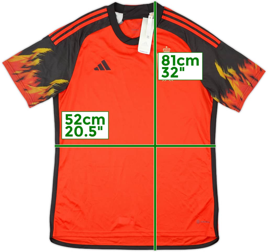 2022-23 Belgium Home Shirt (L)