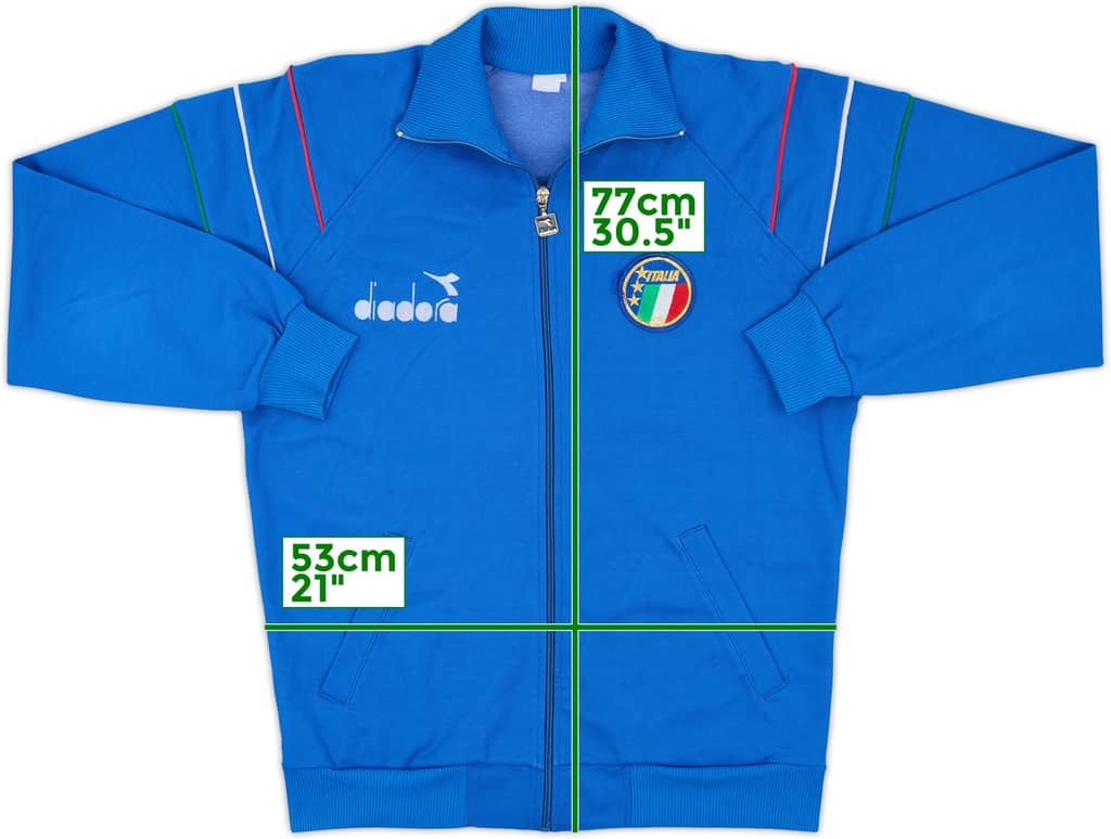 1986 Italy Diadora Track Jacket - 5/10 - (XXL)