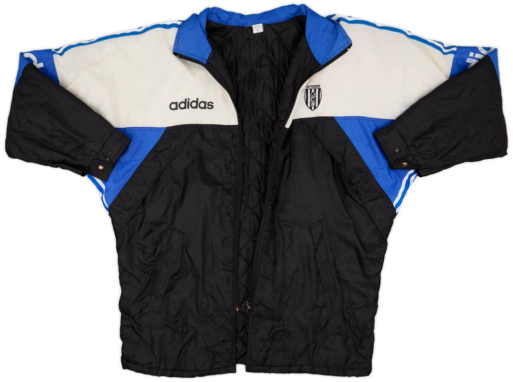 1995-96 Cesena adidas Padded Bench Coat - 4/10 - (XXL)