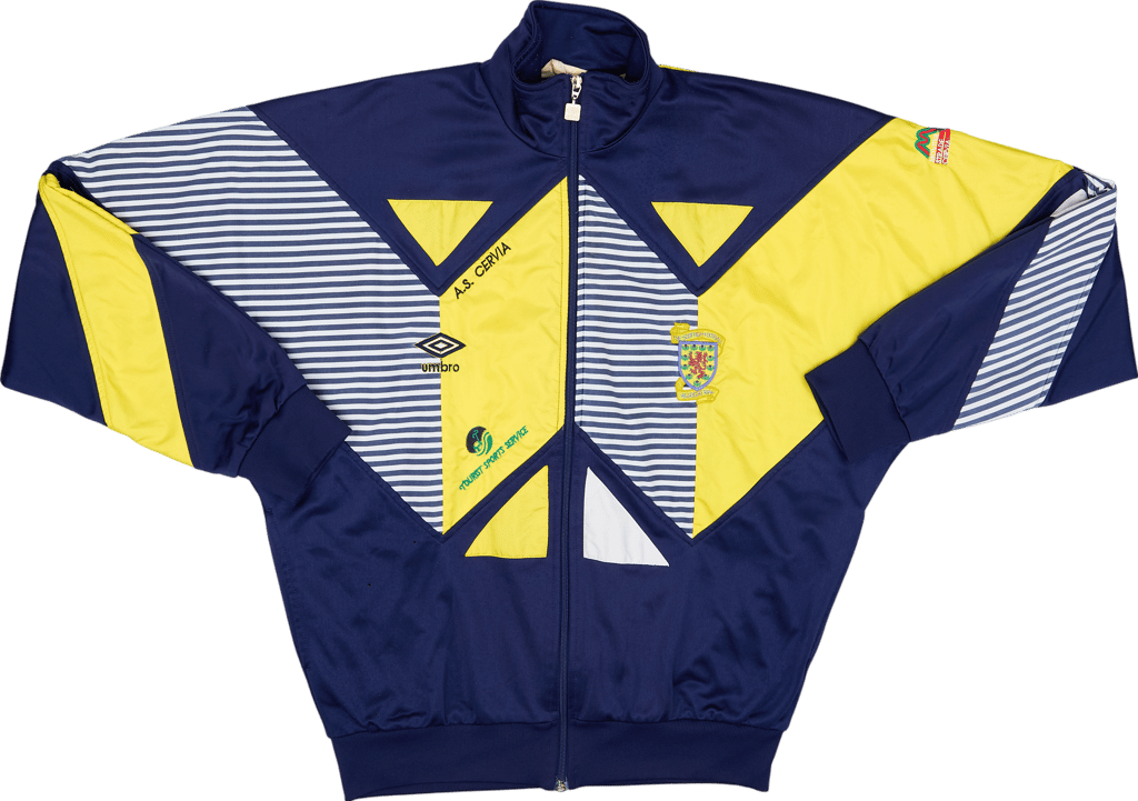 1991-92 Scotland Umbro Track Jacket - 6/10 - (S)