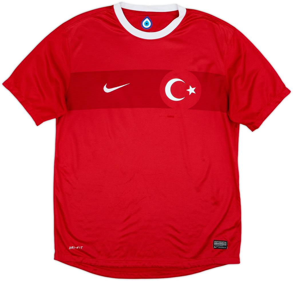 2012-14 Turkey Home Shirt - 7/10 - (M)