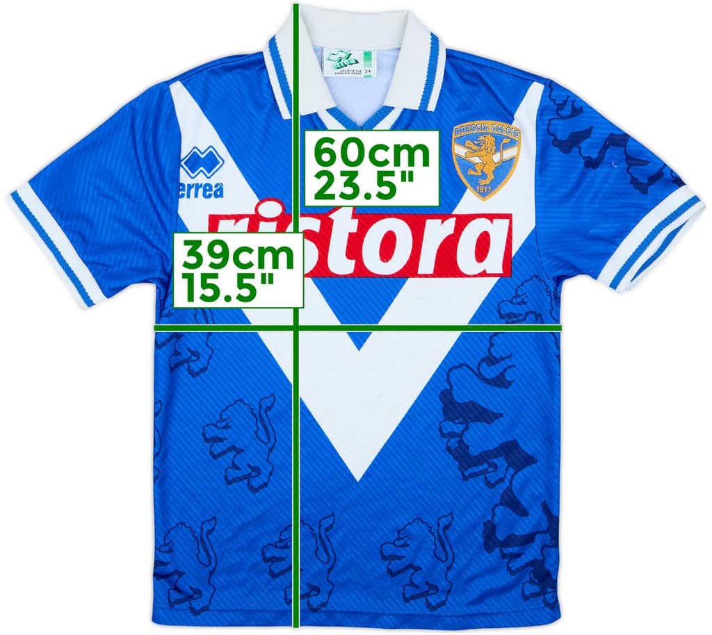 Camiseta de local del Brescia 1997-98 - 6/10 - (Niños L)