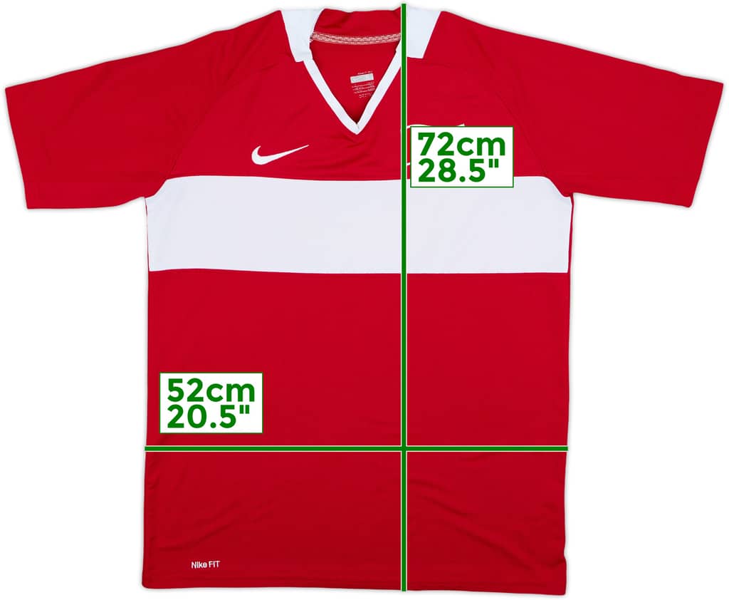 2008-10 Turkey Home Shirt - 6/10 - (S)