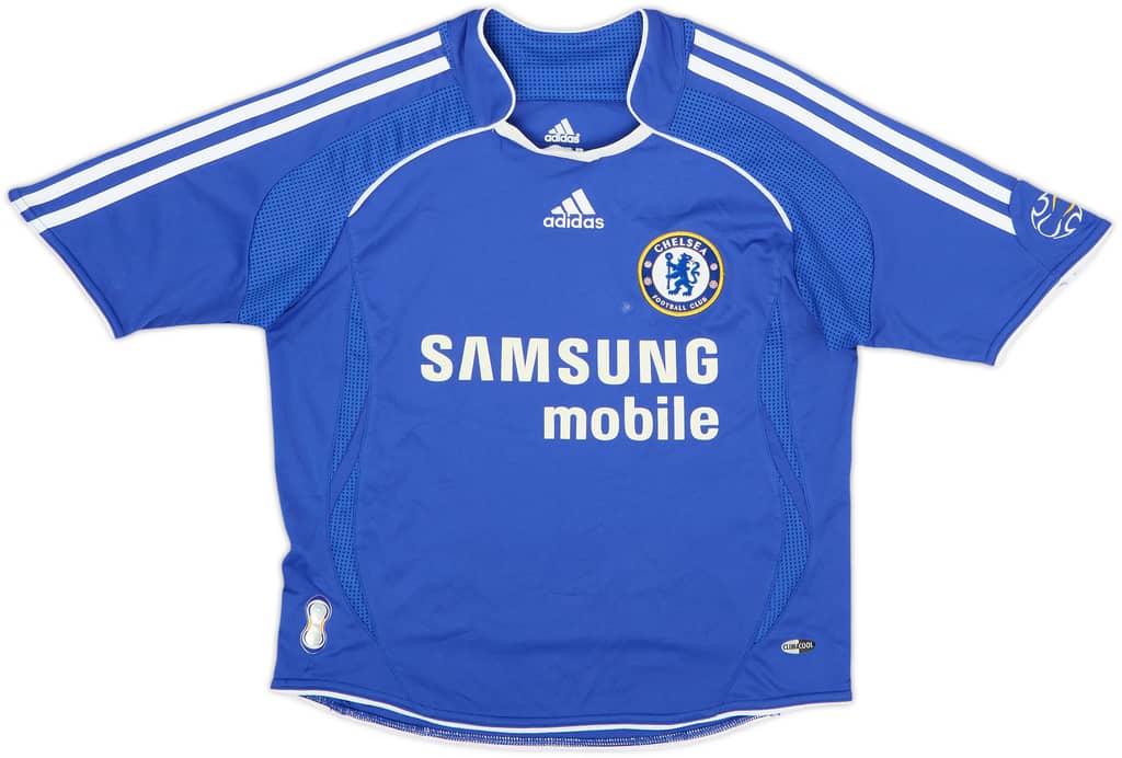 2006-08 Chelsea Home Shirt - 4/10 - (7-8 Years)