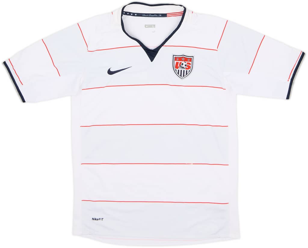 2008-09 USA Home Shirt - 6/10 - (L.Boys)