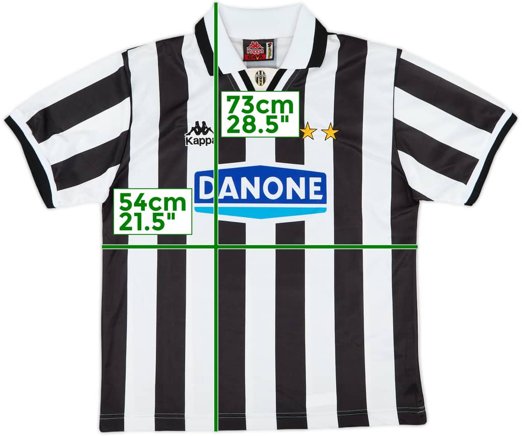 1994-95 Juventus Home Shirt - 6/10 - (S)
