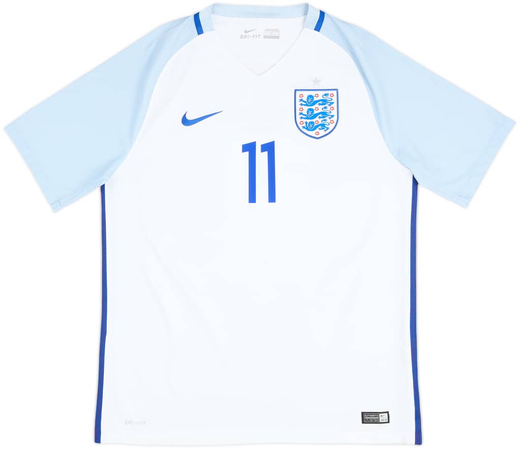 2016-17 England Home Shirt Vardy #11