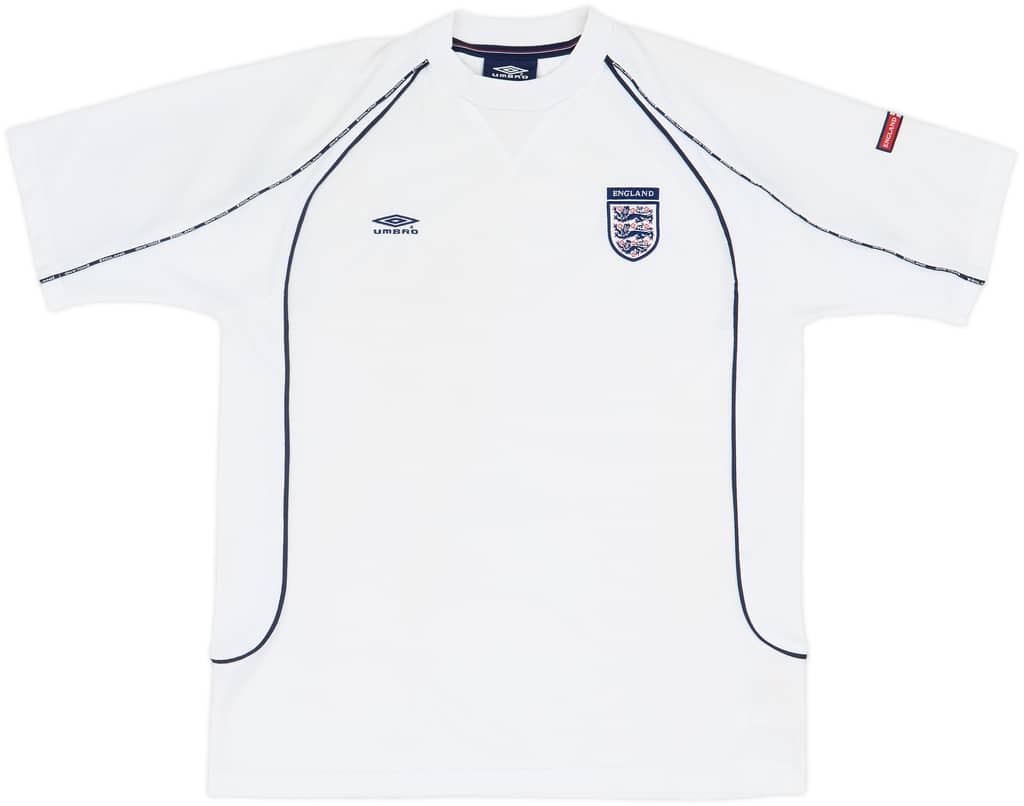 2000-02 England Umbro Training Shirt - 9/10 - (L)