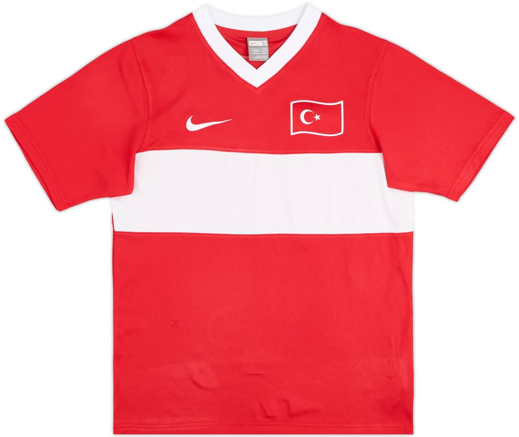 2008-10 Turkey Basic Home Shirt - 5/10 - (S)