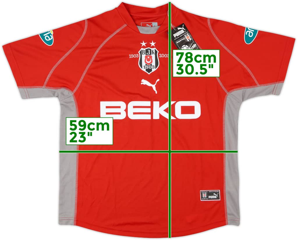 2002-03 Besiktas Third Shirt (L)