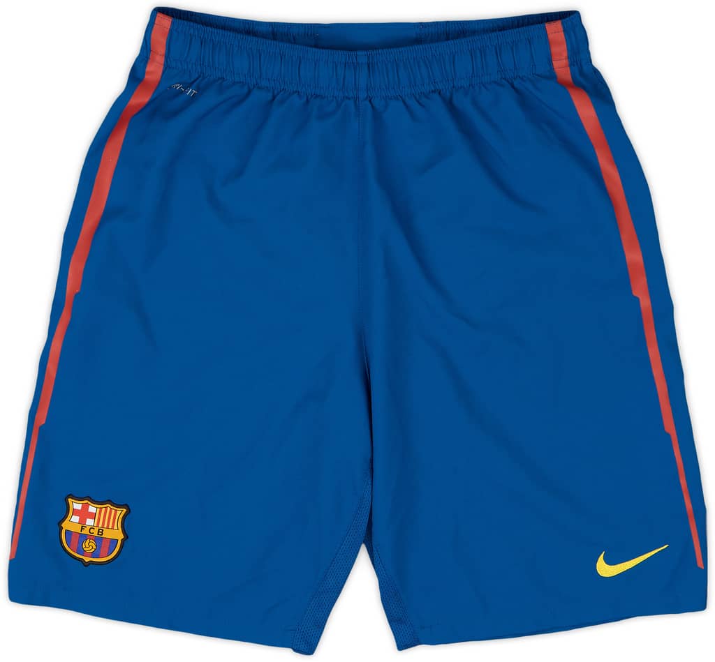 2011-12 Barcelona Home Shorts - 8/10 - (XL.Boys)