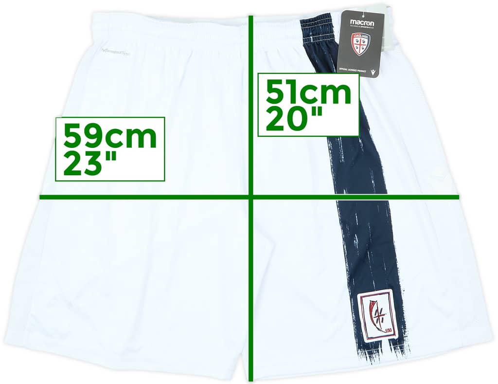 2019-20 Cagliari Centenary Fourth Shorts (XXL)
