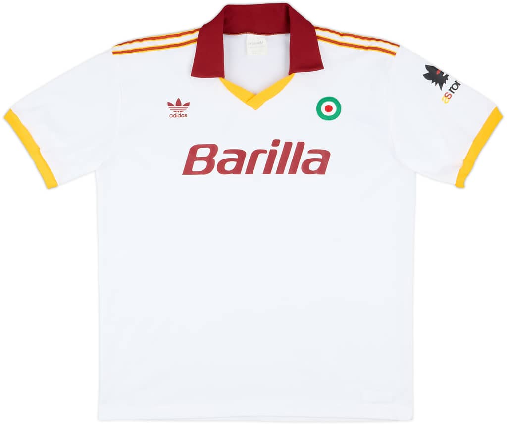 1991-92 Roma Away Shirt - 8/10 - (XL)
