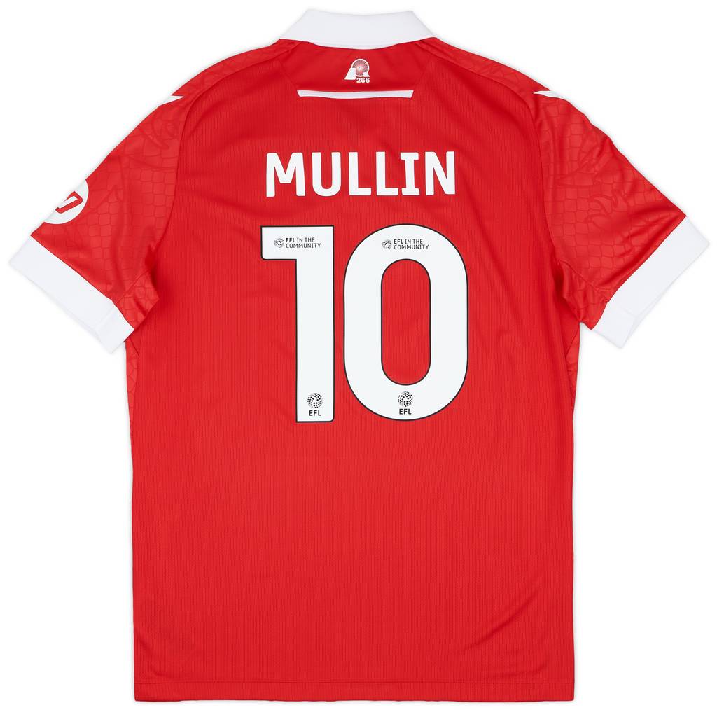 2024-25 Wrexham Home Shirt Mullin #10