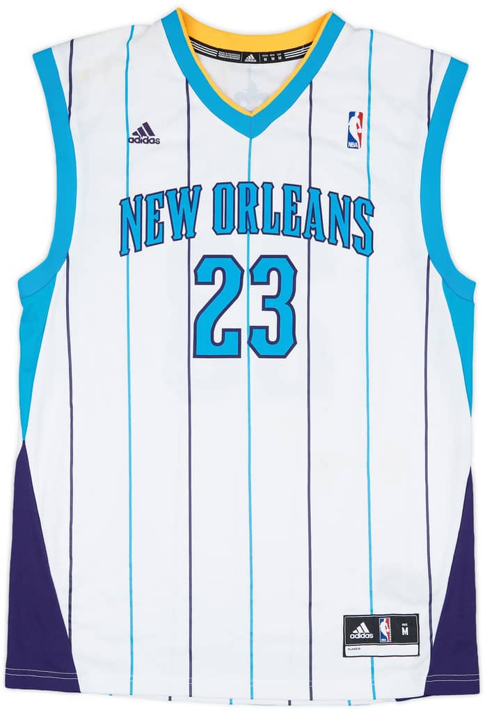 2012-13 New Orleans Hornets Davis #23 adidas Home Jersey - 6/10 - (M)