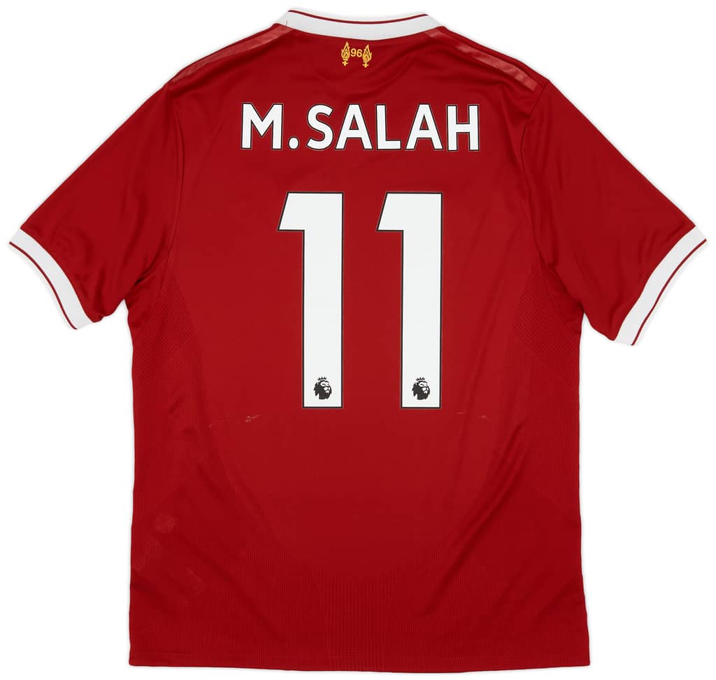 2017-18 Liverpool 125 Years Home Shirt Salah #11 - 6/10 - (S)