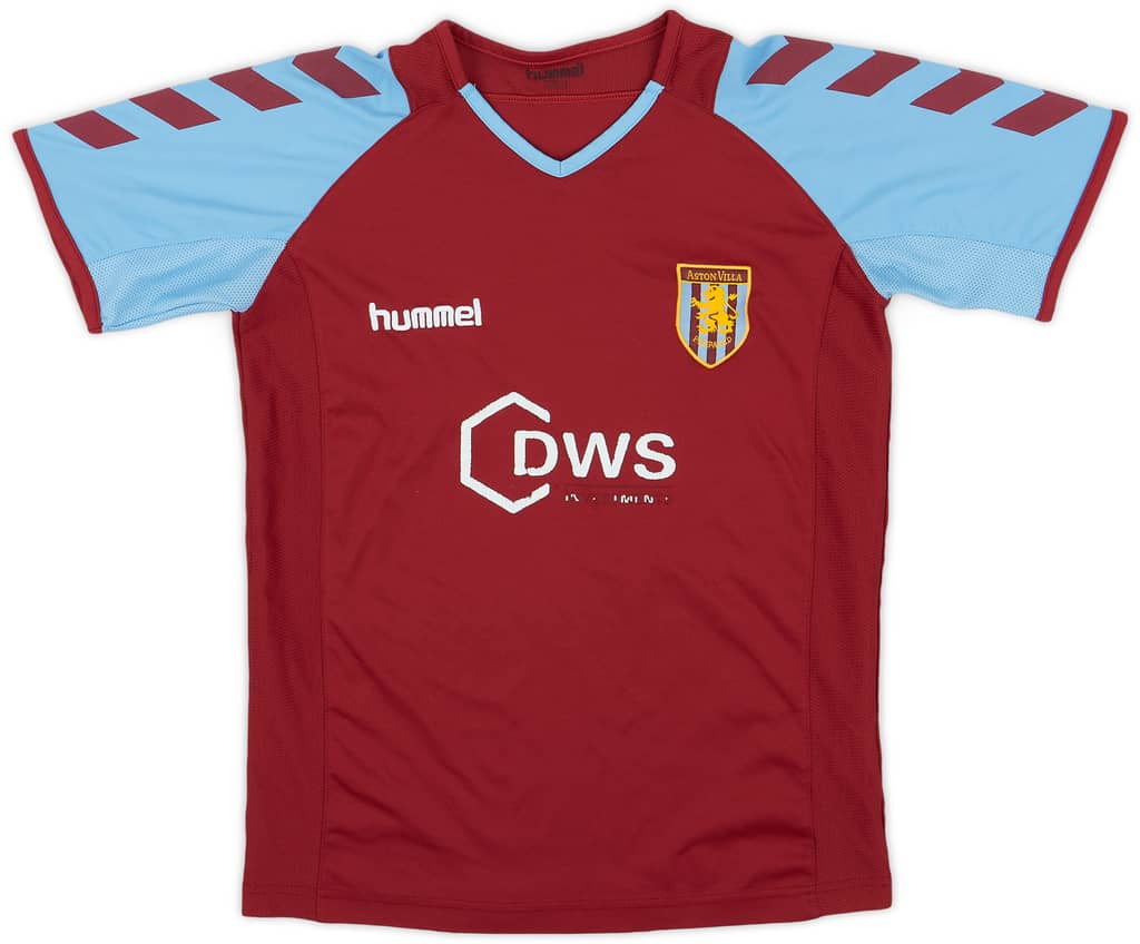 2005-06 Aston Villa Home Shirt - 5/10 - (XL.Boys)