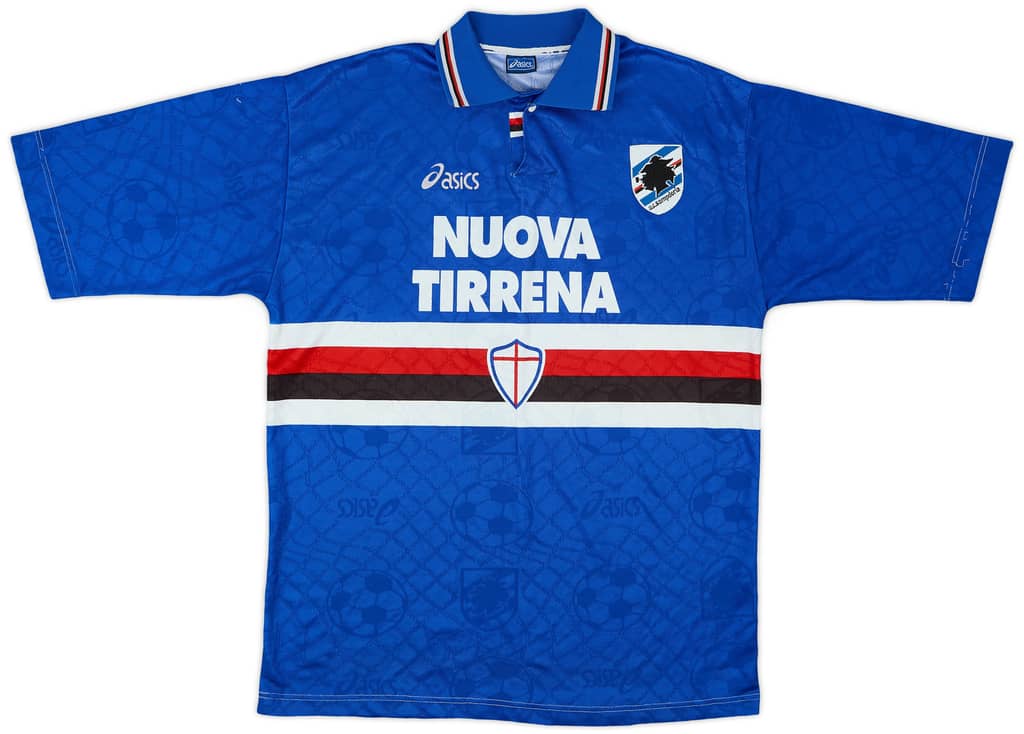 1995-96 Sampdoria Home Shirt - 5/10 - (XL)