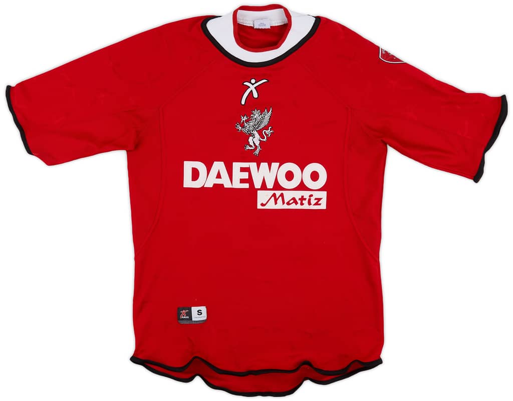 2001-02 Perugia Home Shirt Ze Maria #2 - 8/10 - (S)