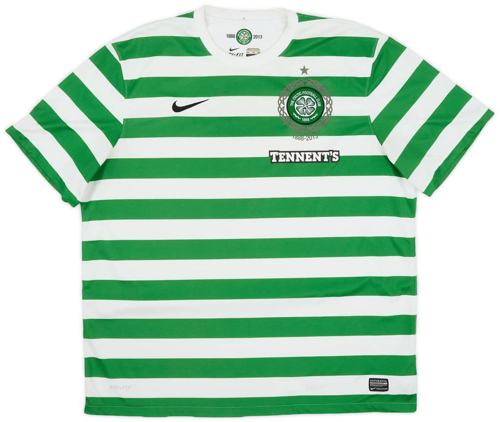 2012-13 Celtic '125th Anniversary' Home Shirt - 7/10 - (XXL)