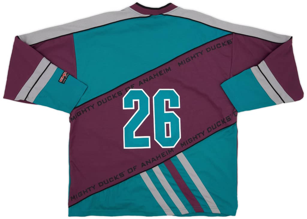 1993-99 Mighty Ducks of Anaheim #26 CMP Jersey - 8/10 - (M)