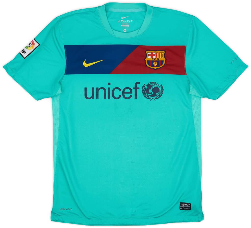 2010-11 Barcelona Away Shirt Messi #10 - 8/10 - (M)