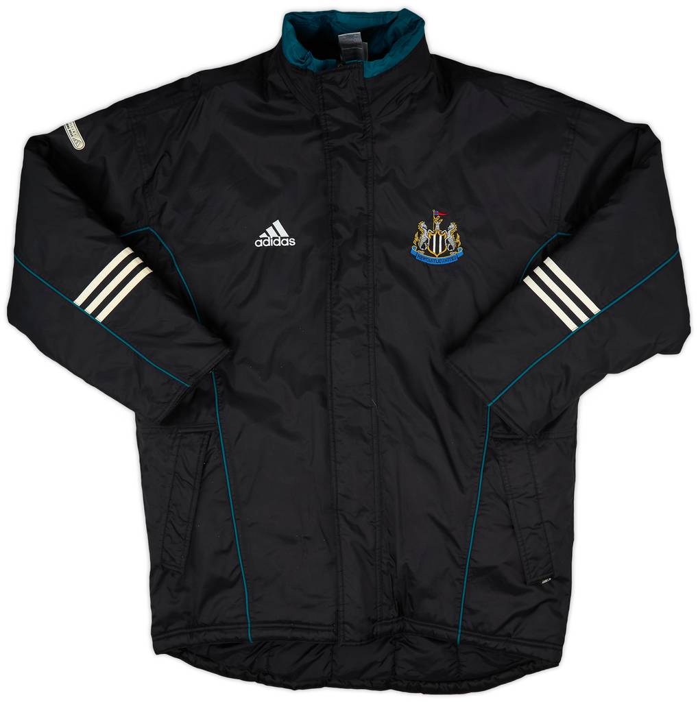 1999-00 Newcastle adidas Padded Bench Coat - 9/10 - (L)