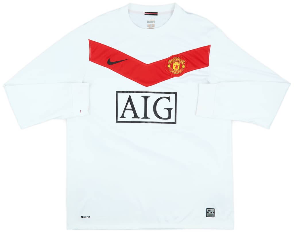 2009-10 Manchester United GK Shirt Van Der Sar #1 - 7/10 - (L)