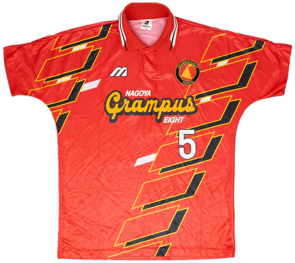 1994-96 Nagoya Grampus Eight Player Issue Home Shirt #5