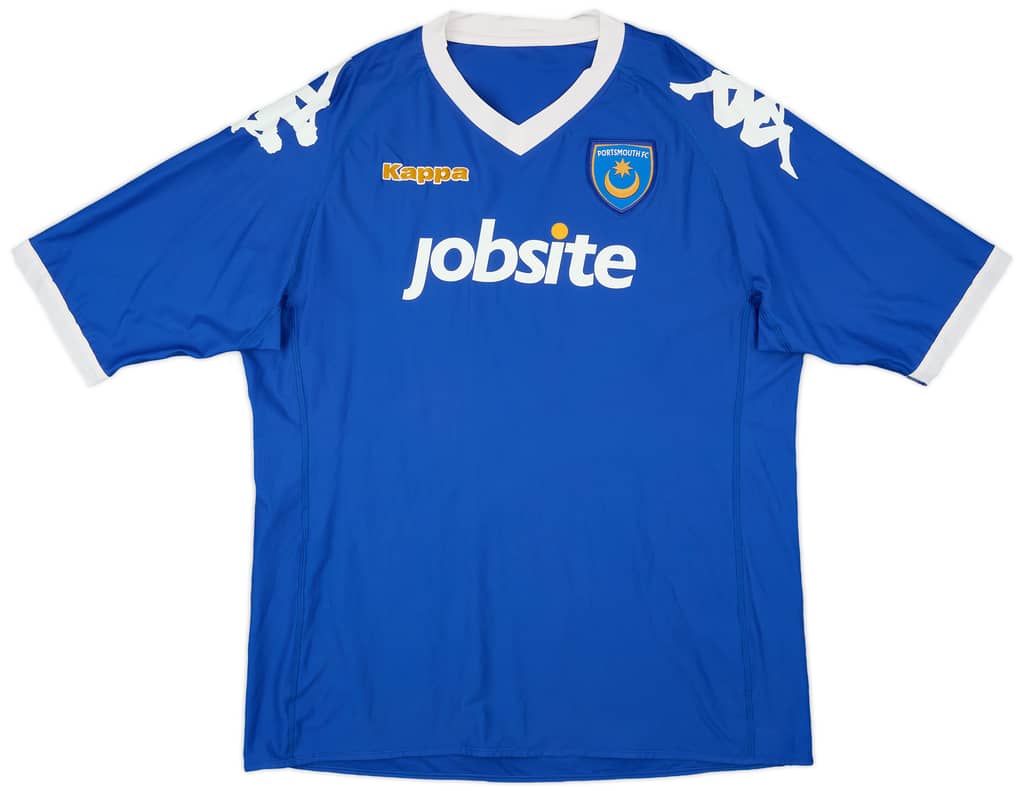 2010-11 Portsmouth Home Shirt - 9/10 - (XXL)
