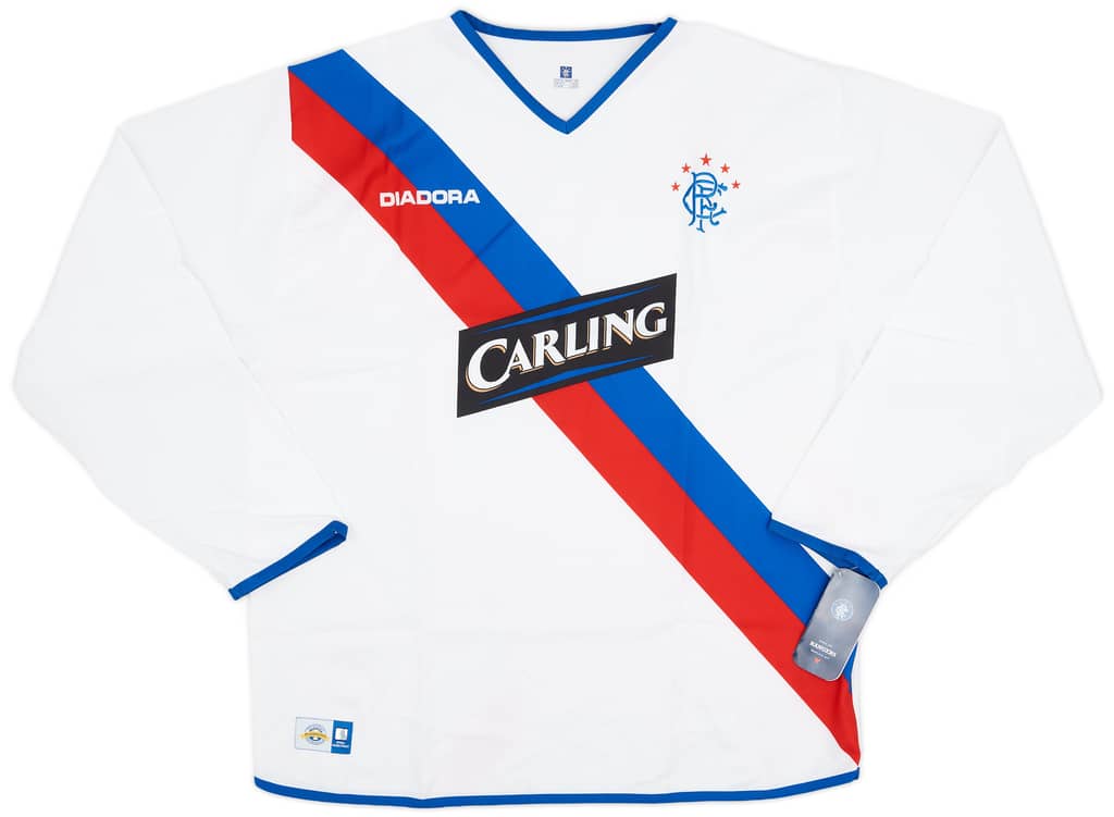 2004-05 Rangers Away L/S Shirt (XL)