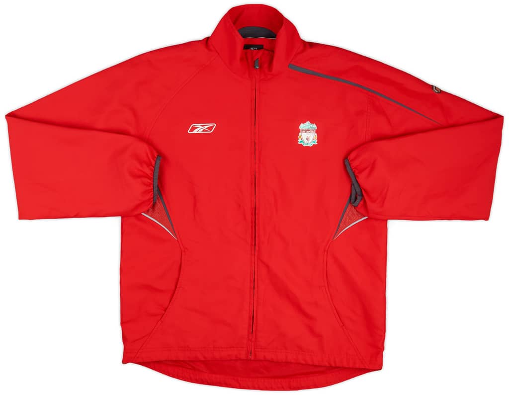2005-06 Liverpool Reebok Track Jacket - 8/10 - (L)