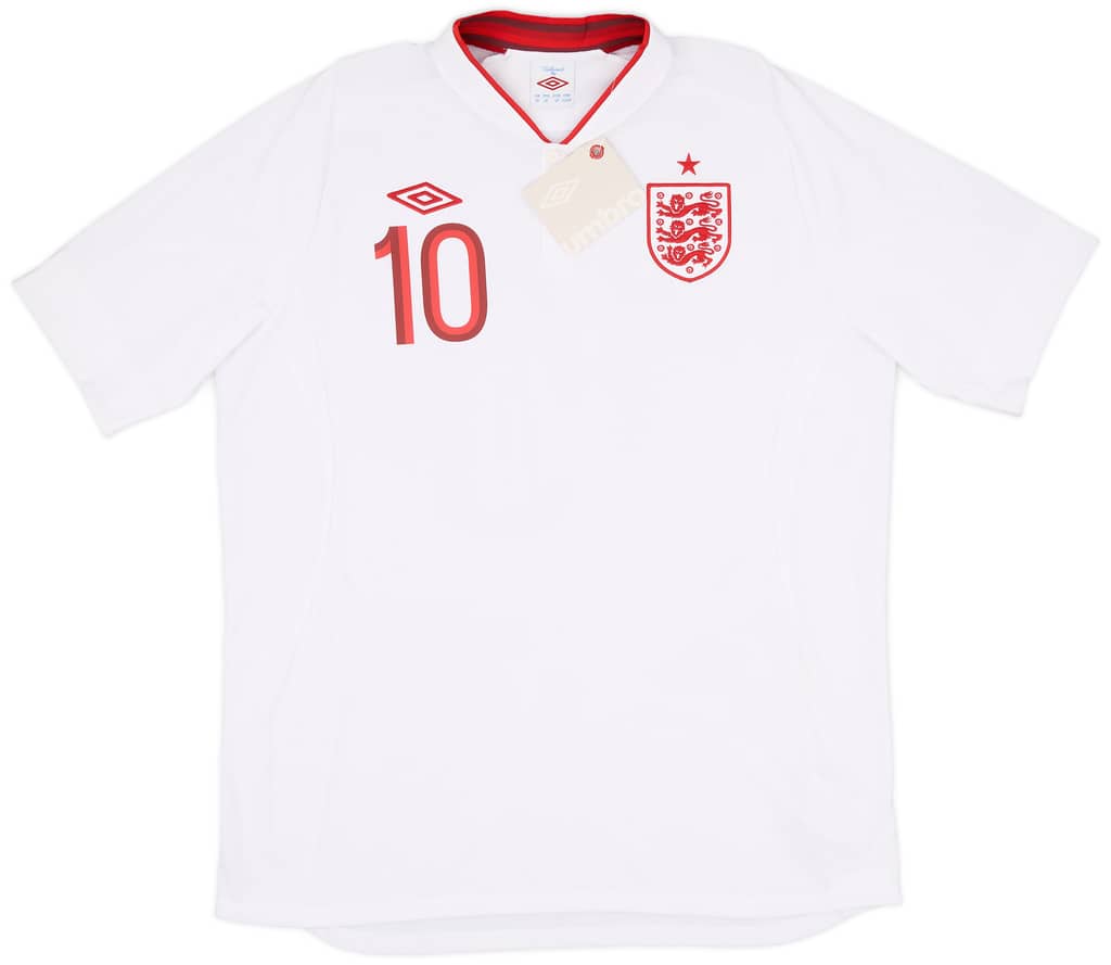 2012-13 England Home Shirt Rooney #10 (XL)