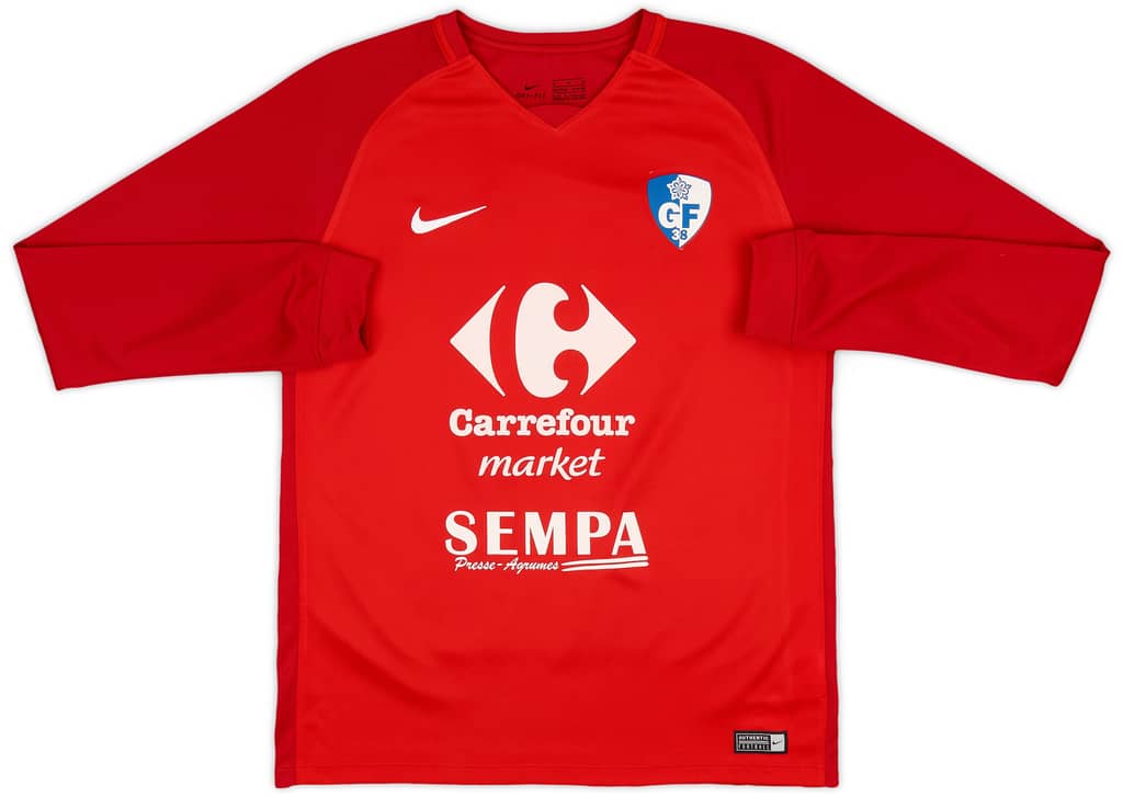 2021-22 Grenoble Away L/S Shirt #8 - As New - (XL.Kids)