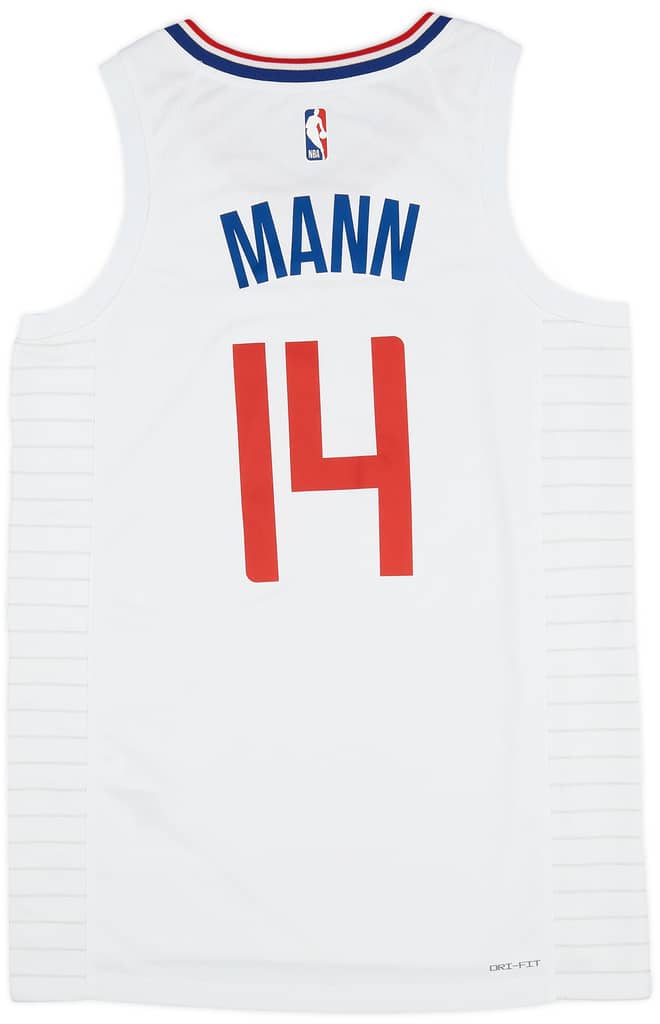 2019-23 LA Clippers Mann #14 Nike Swingman Jersey (Home) M - W/Tags