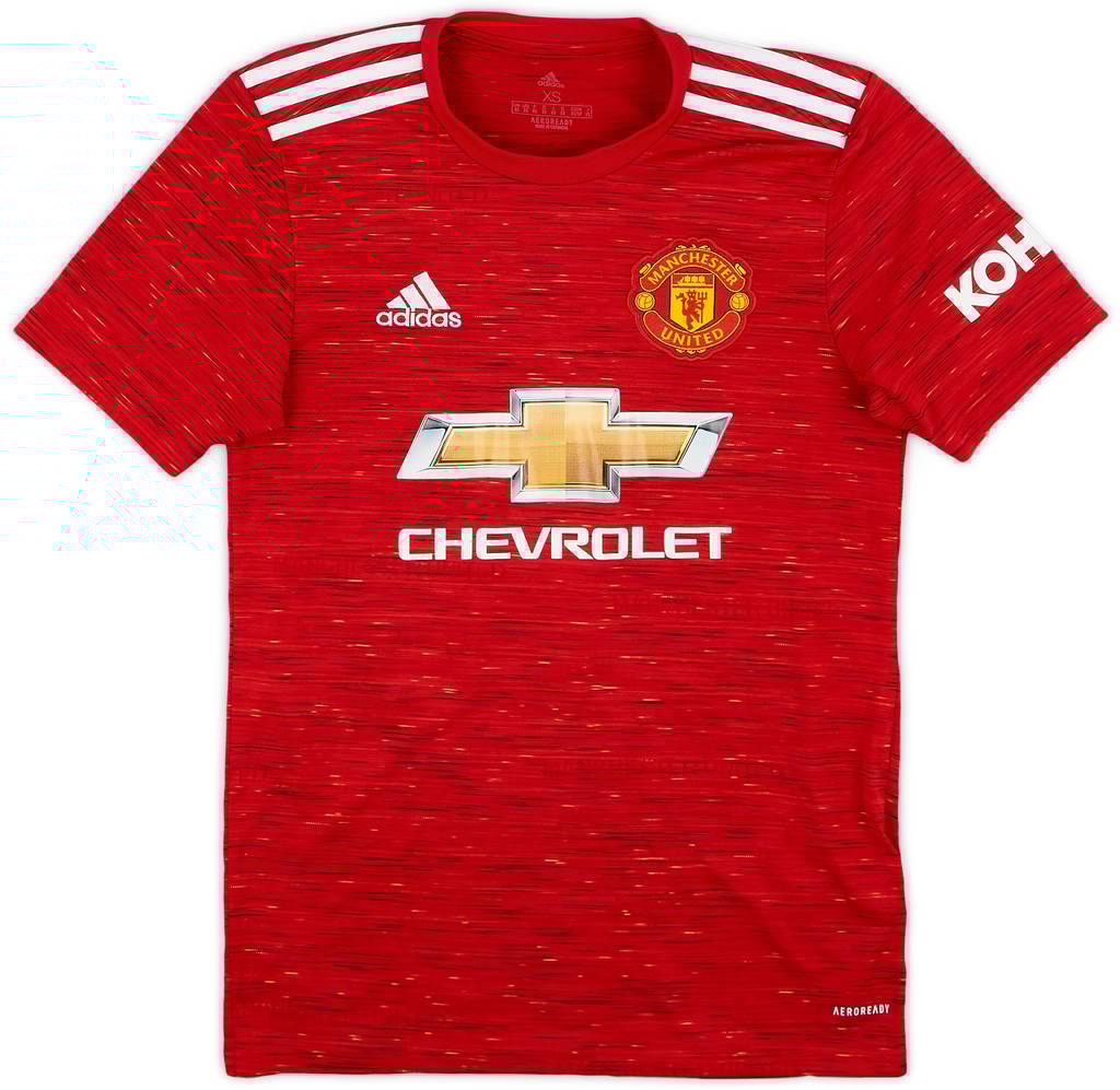 2020-21 Manchester United Home Shirt Rashford #10 - 9/10 - (XS)