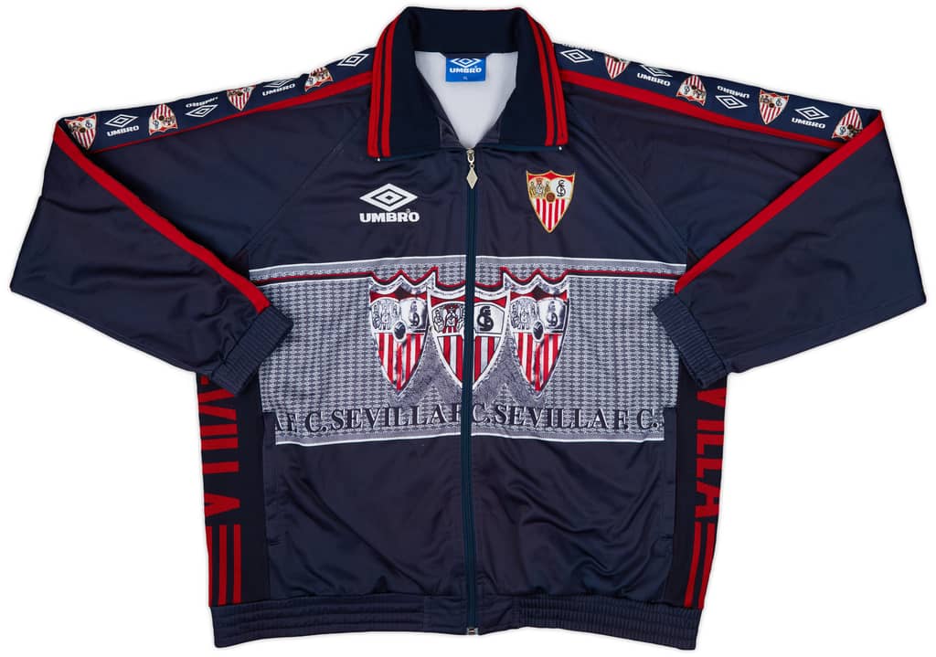 1995-96 Sevilla Umbro Track Jacket - 7/10 - (XL)